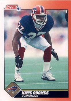 Nate Odomes Buffalo Bills 1991 Score NFL #392